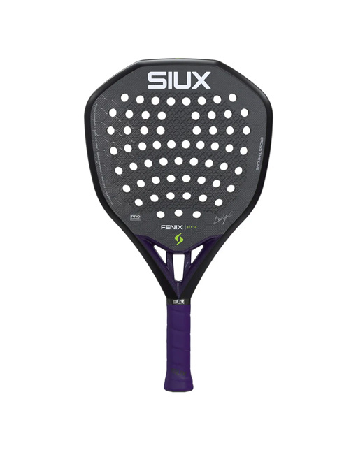 Pala de pádel SIUX, series Fenix Pro Black 2026