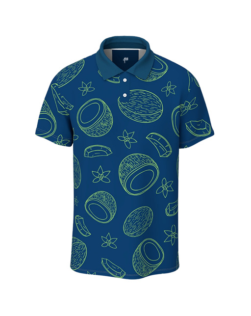 Polo 4PAR Coco Tropic Navy
