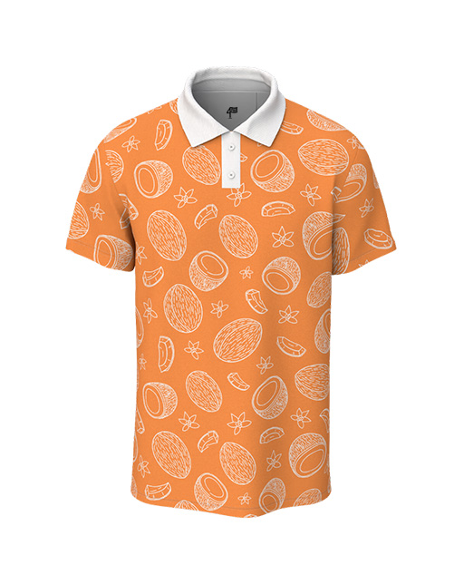 Polo 4PAR Coco Tropic Orange